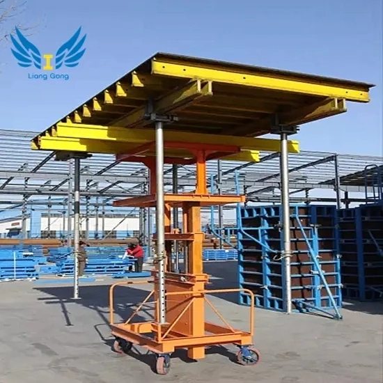 Cina Lianggong Materiale da costruzione regolabile H20 Cassaforma per tavolo con pannello di supporto in legno per costruzioni in calcestruzzo con prezzo di fabbrica simile a Doka